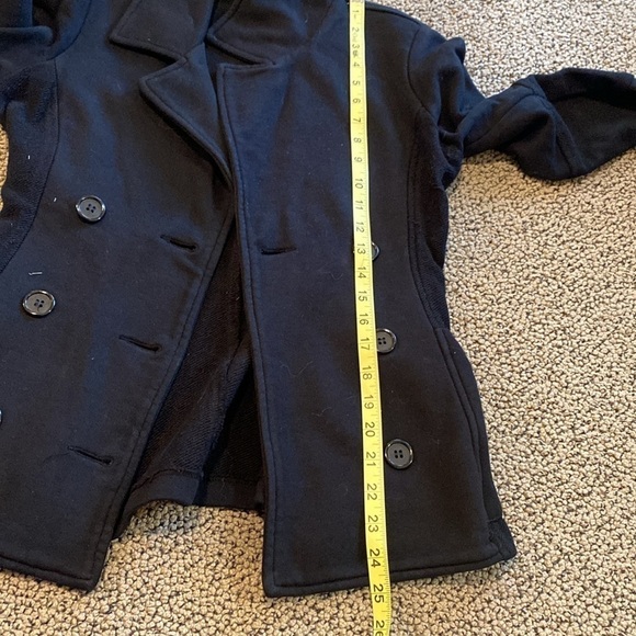 James Perse Navy Blue Pea Coat Size 1 in GUC - Picture 9 of 9
